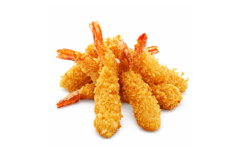 Креветки в кляре