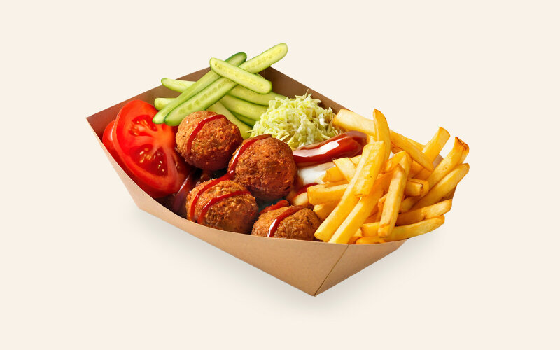 Кебаб-бокс с фалафелем