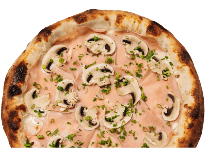 Пицца «Ветчина и грибы»