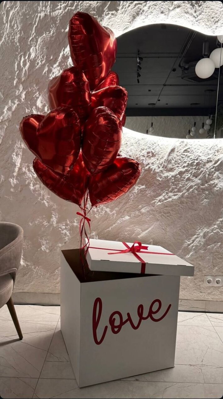Коробка Love на день влюбленных