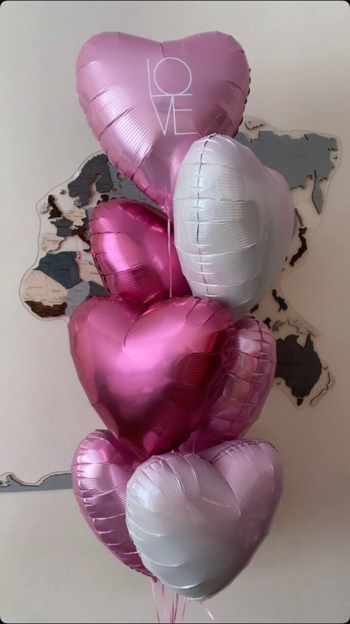 Связка сердец Love