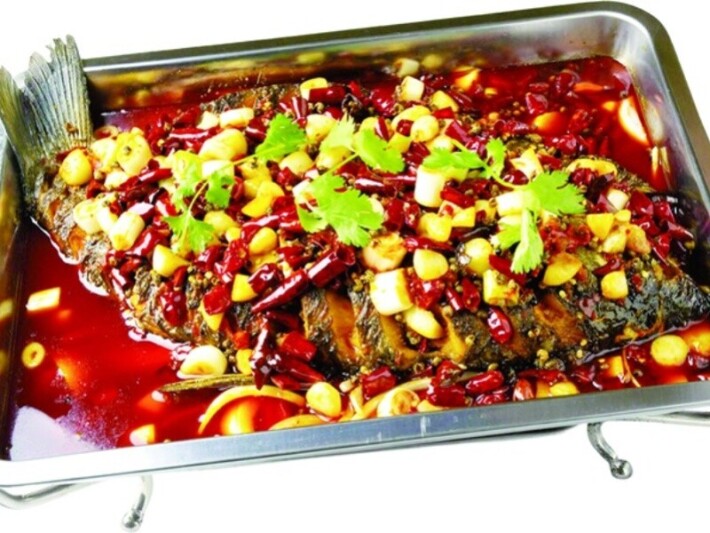 Острый запечённый сибас