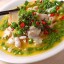 Отварные кусочки карпа с сычуаньским перцем