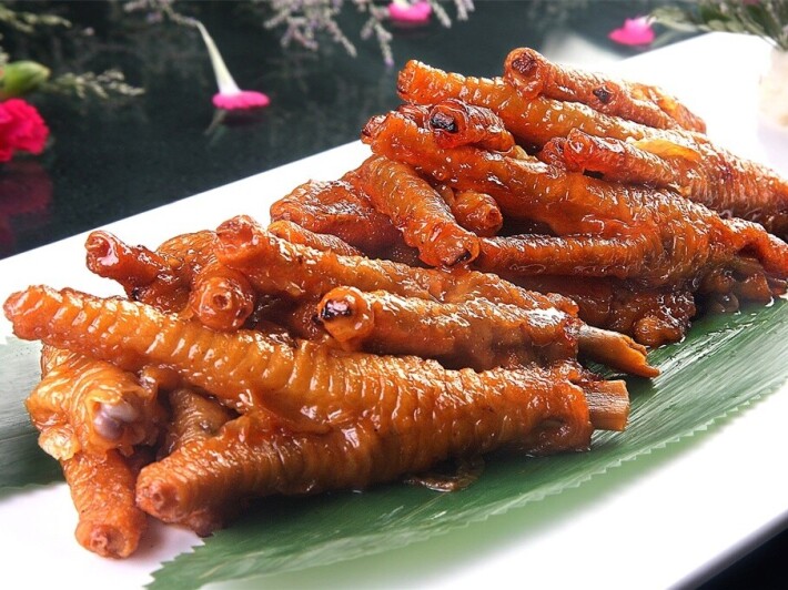 Куриные лапки в соевом соусе