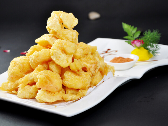 Креветки очищенные обжаренные