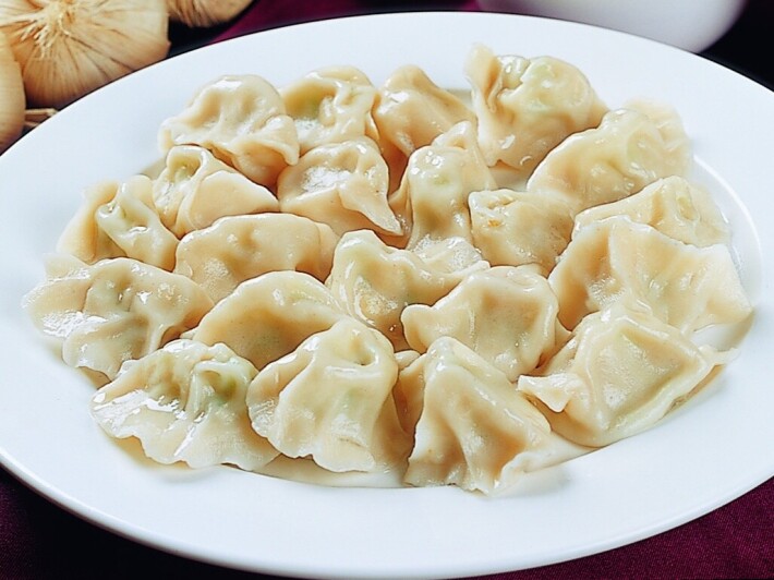 Пельмени с бараниной и морковью