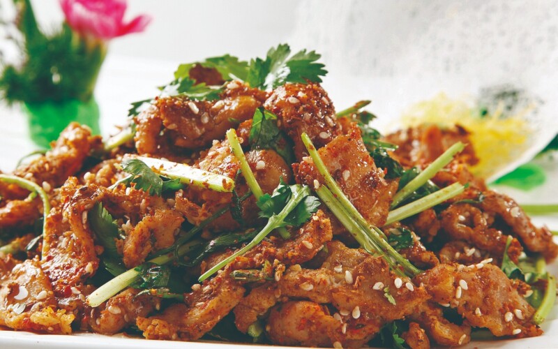 Жареная говядина с тмином