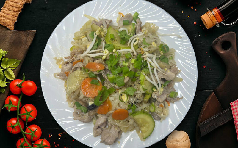 Фо сао со свининой