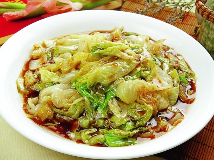 Салат «Айсберг» с соевым соусом