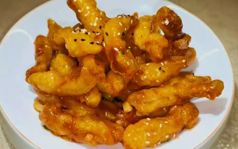 Свинина в кисло-сладком соусе