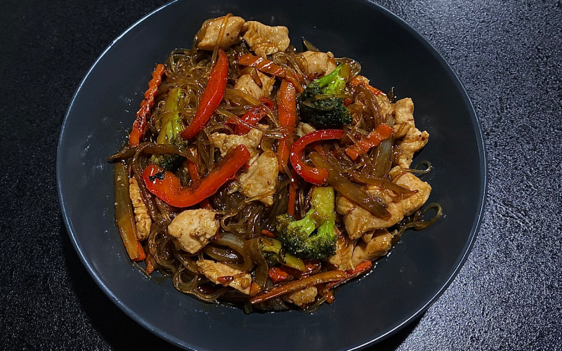 Миен сао с курицей