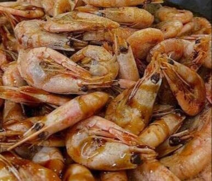 Креветки обжаренные