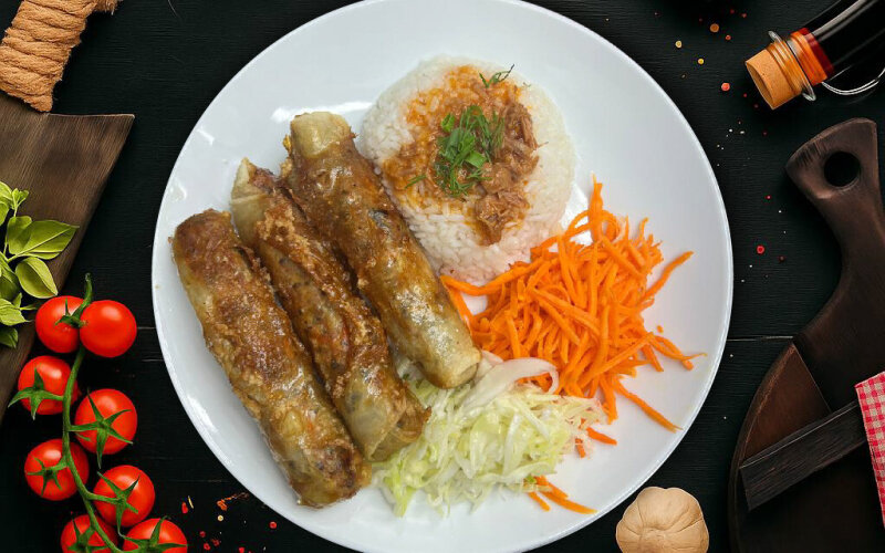 Нэм с гарниром