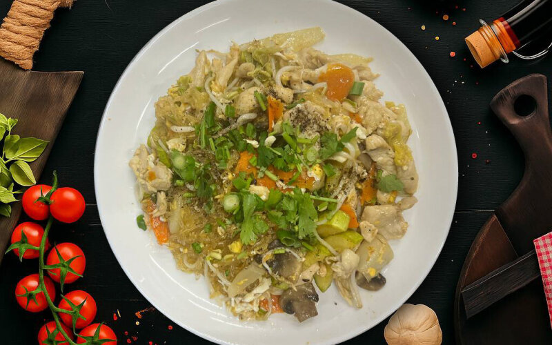 Миен сао с курицей