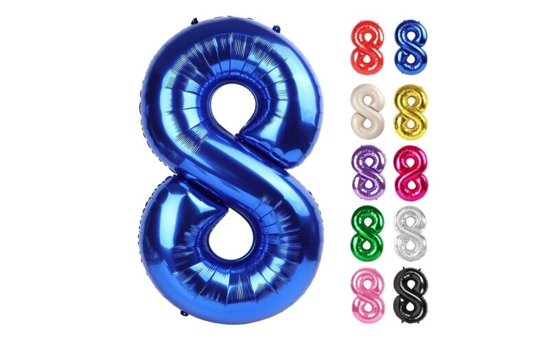 Фольгированные цифры