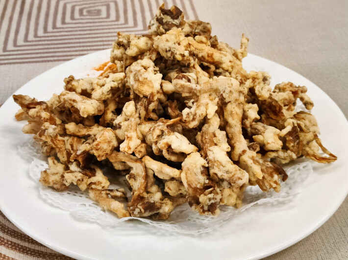 Жареные грибы со специями