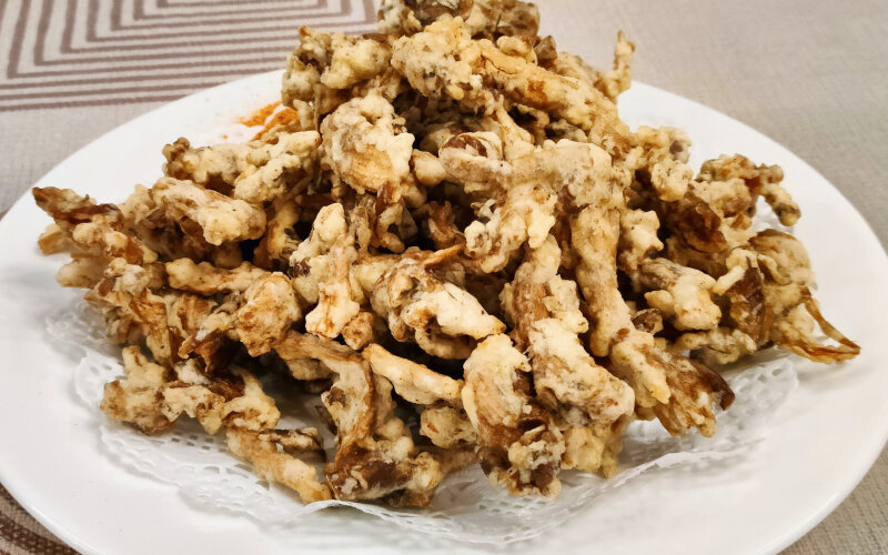 Жареные грибы со специями