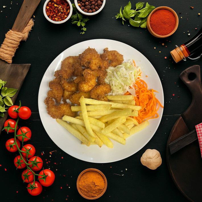 Том чиен с гарниром