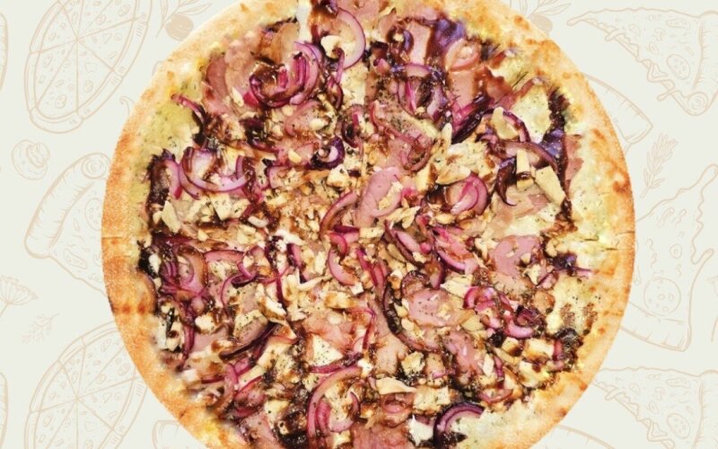 Пицца «Курочка-барбекю»