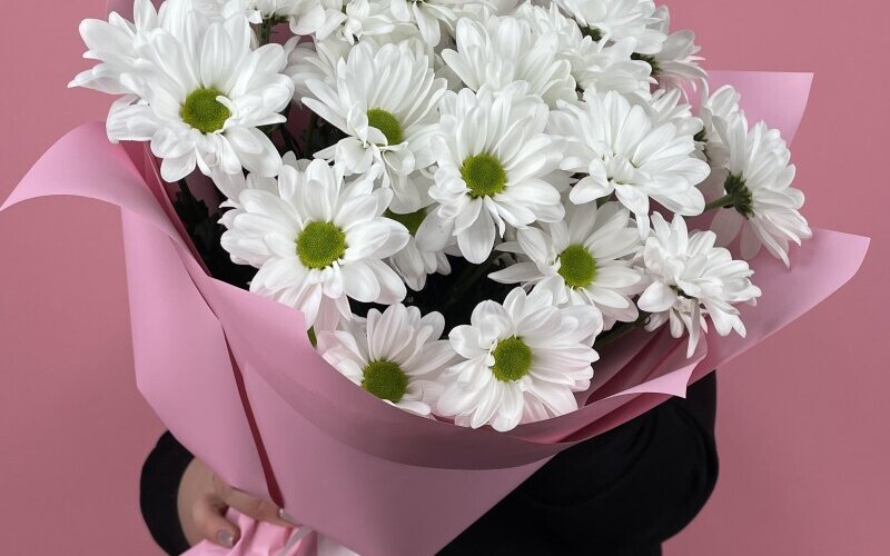 Букет «Нежные ромашки» 7 веток