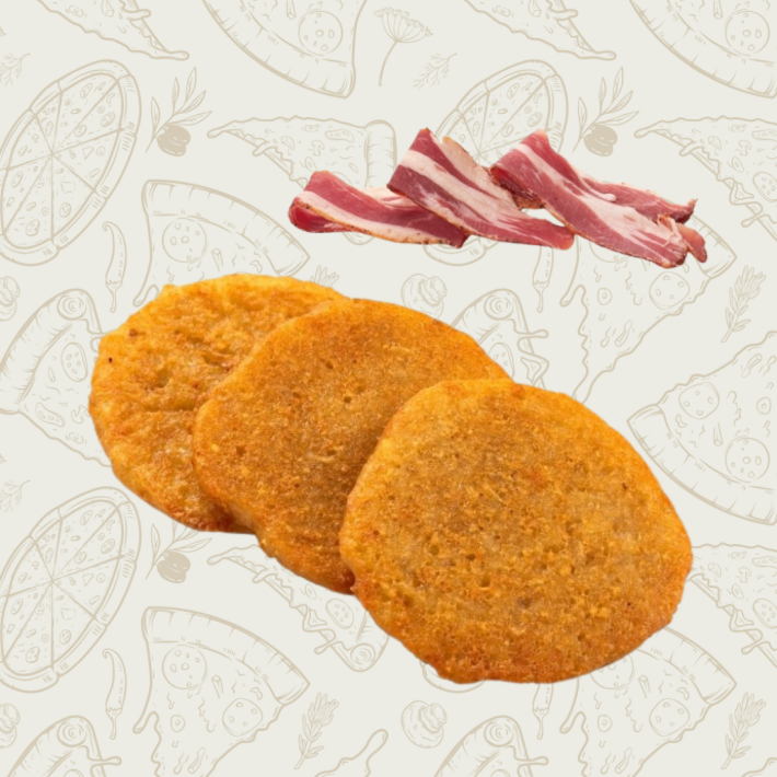 Драники с беконом