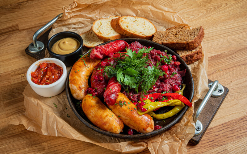 Ассорти колбас под пиво