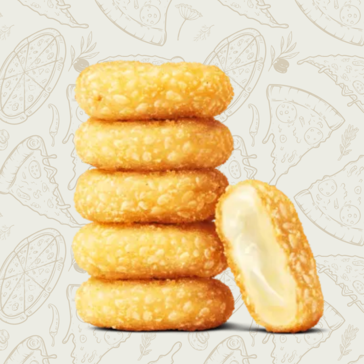 Сырные медальоны + соус