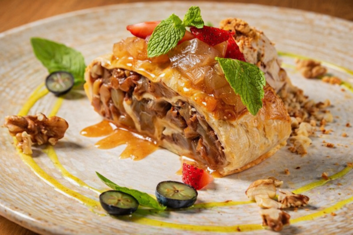 Грушевый штрудель