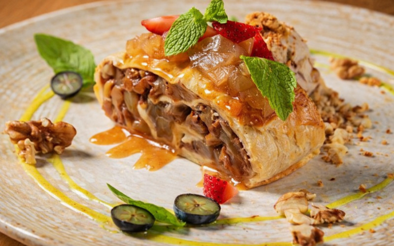 Грушевый штрудель