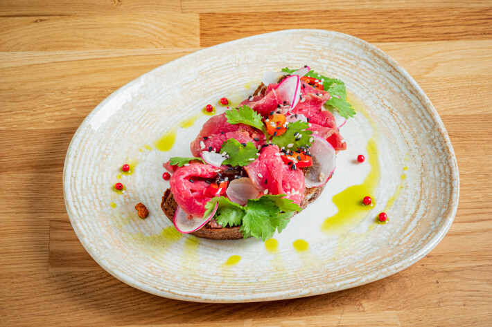 Смореброд с ростбифом