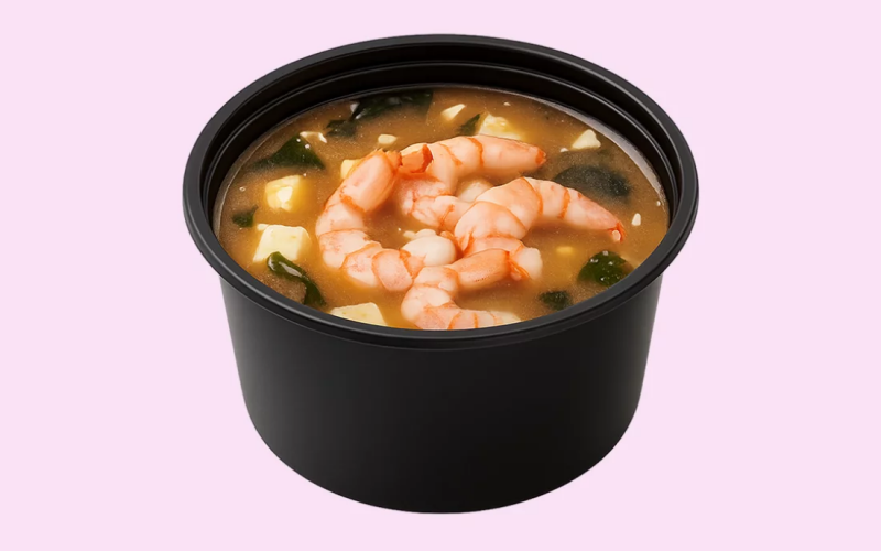 Мисо суп с креветкой и тофу