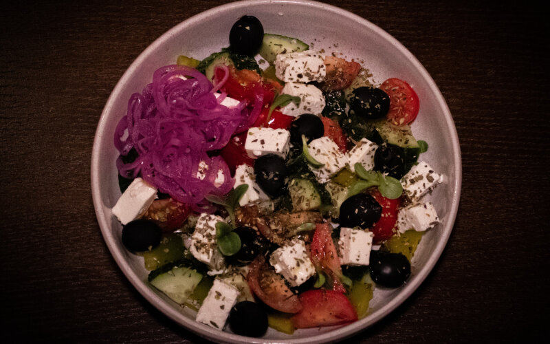 Салат овощной с сыром «Фета»