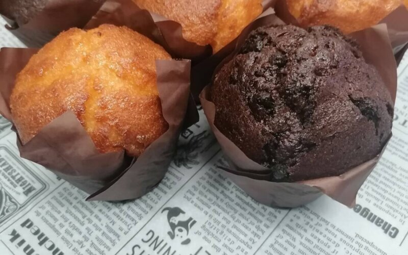 Маффин с шоколадом