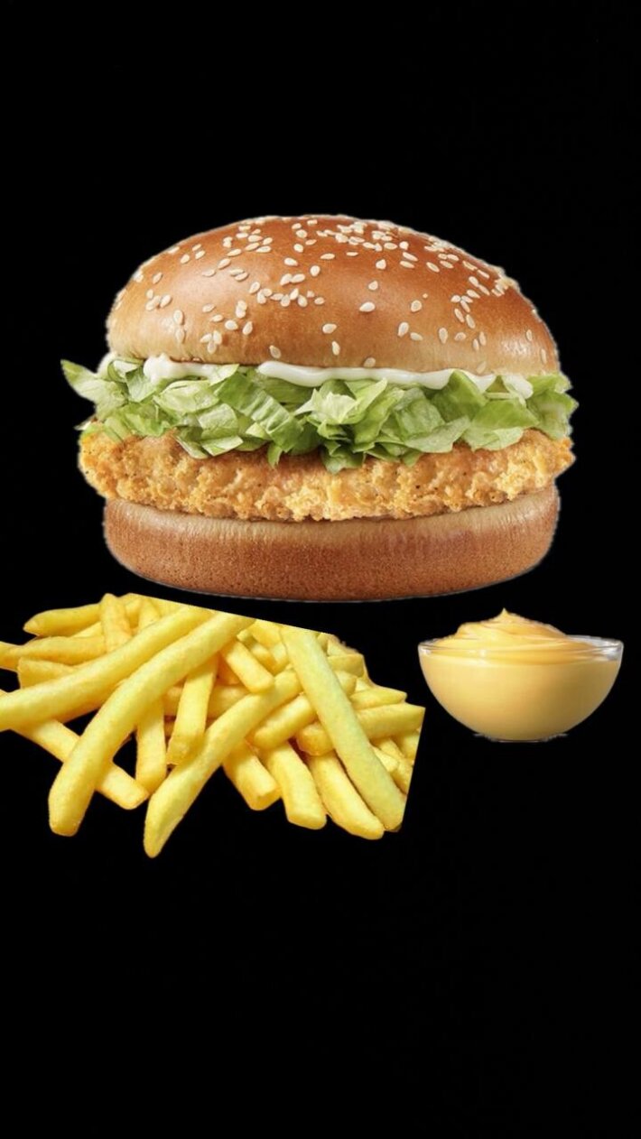 Бигбургер с курицей