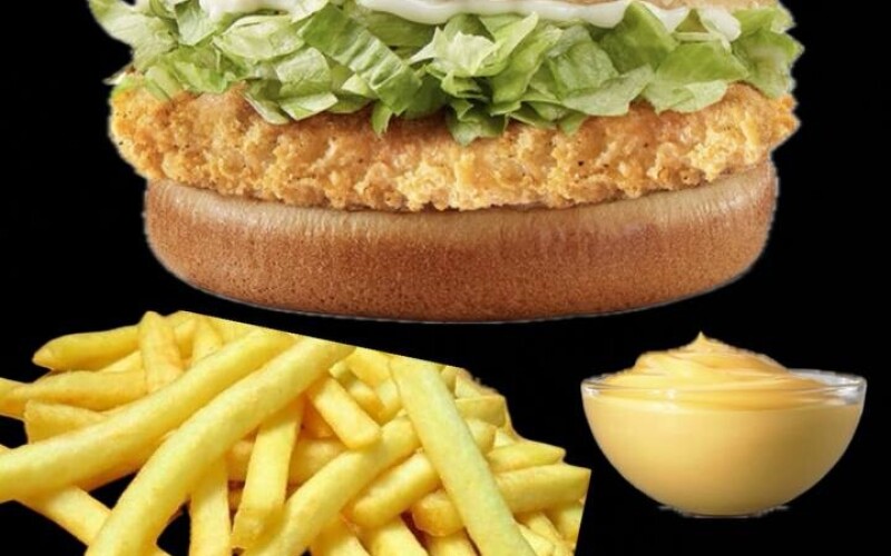 Бигбургер с курицей