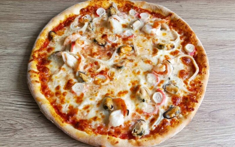 Пицца «Дары моря»