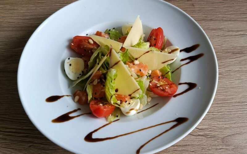 Салат из сёмги