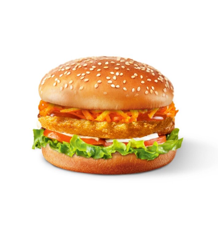 Бургер куриный с сыром