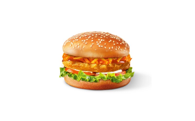 Бургер куриный с сыром