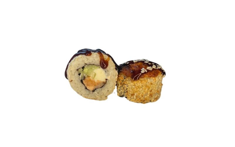 Запечённый ролл «Сяке  фудзи»