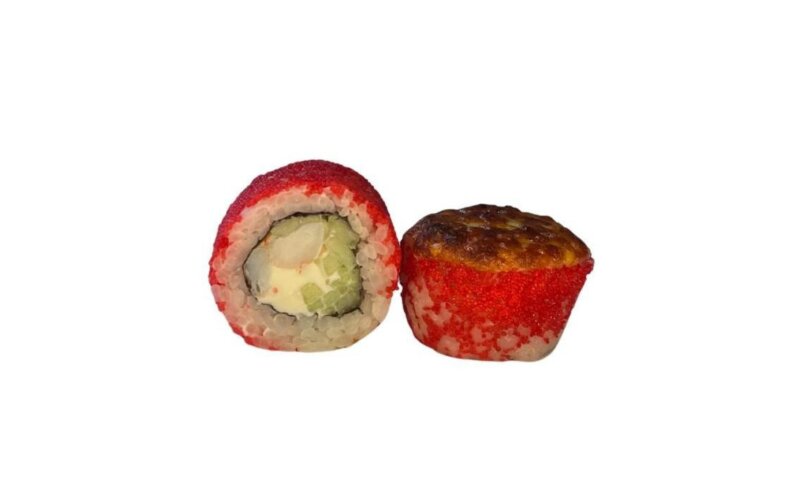 Запечённый ролл «Калифорния вулкан»