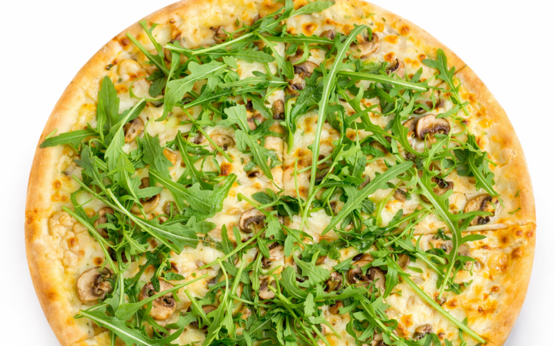 Пицца «Рукола и дорблю»