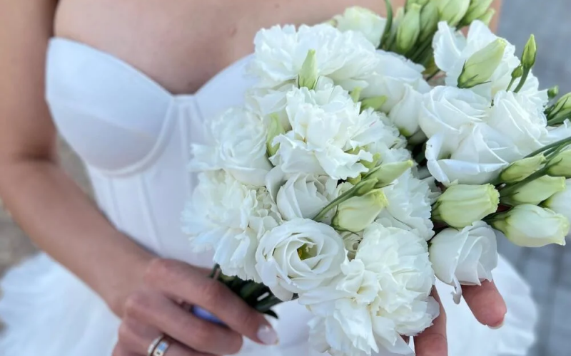 Свадебный букет 002