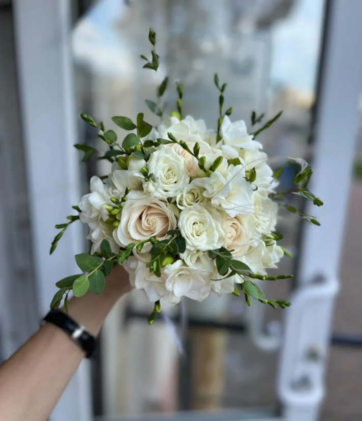 Свадебный букет 003