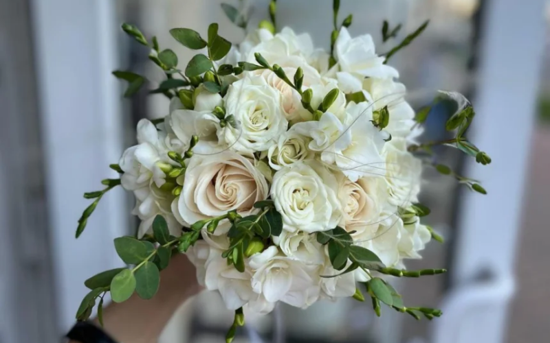 Свадебный букет 003