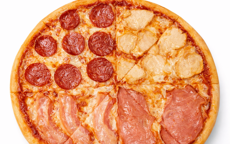 Пицца «Четыре мяса»