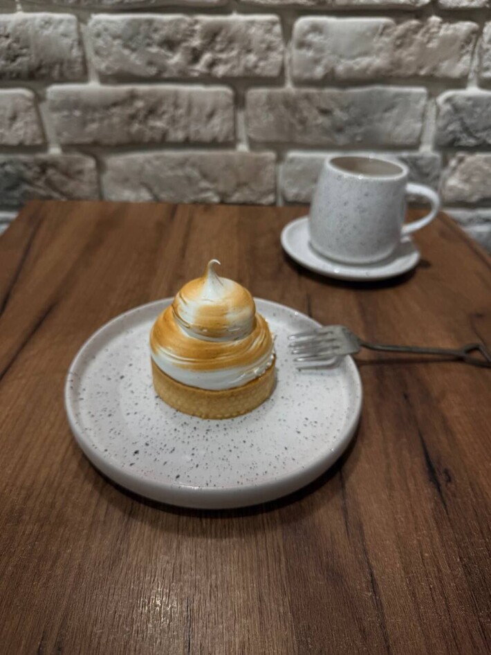 Лимонная тарталетка