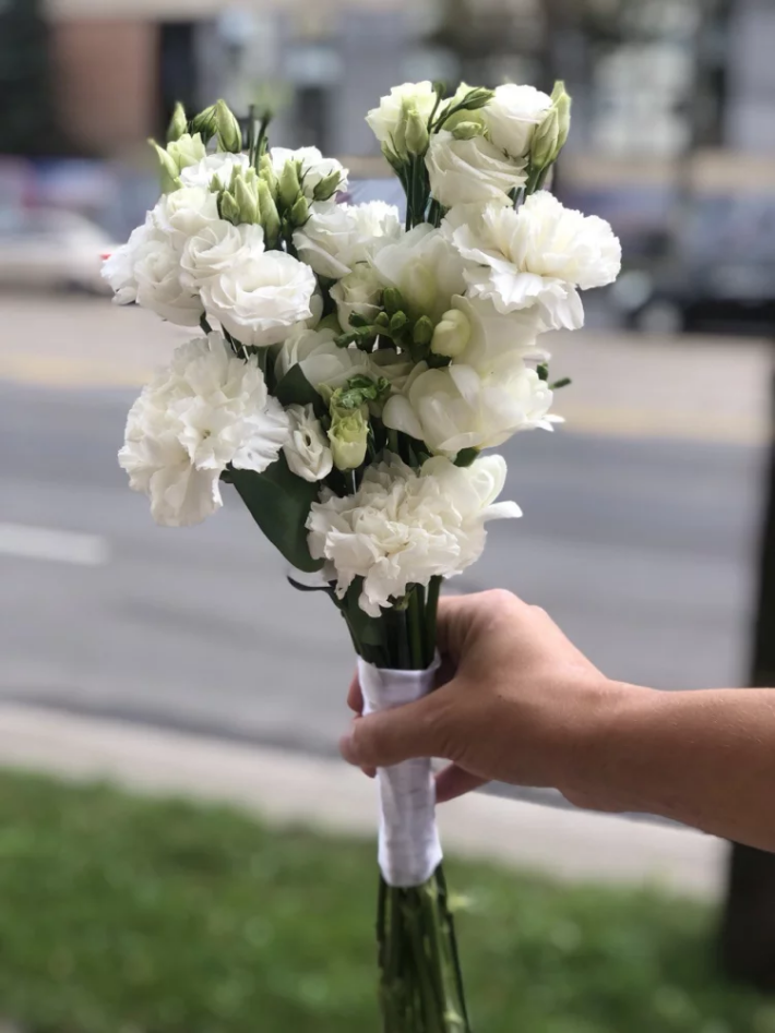 Свадебный букет 001