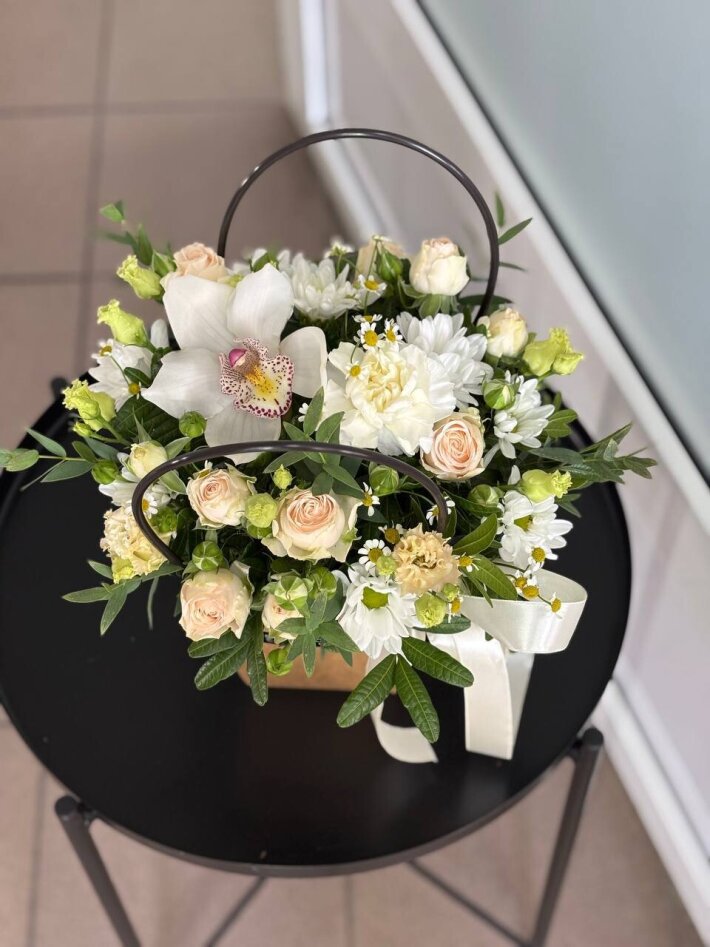 Композиция в сумочке сборная