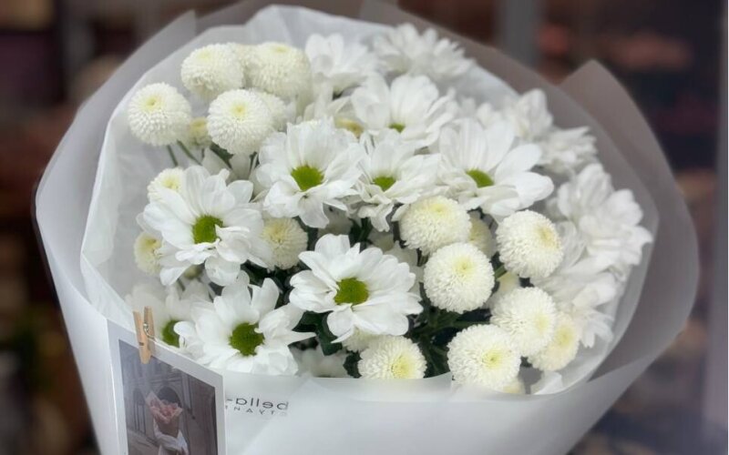 Букет хризантемовое ассорти